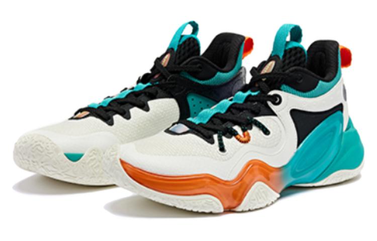 QIAODAN Halberd 6 Team Comfortable Round Toe Cushioning Abrasion Resistant Cushioning, Wear Resistant Low top