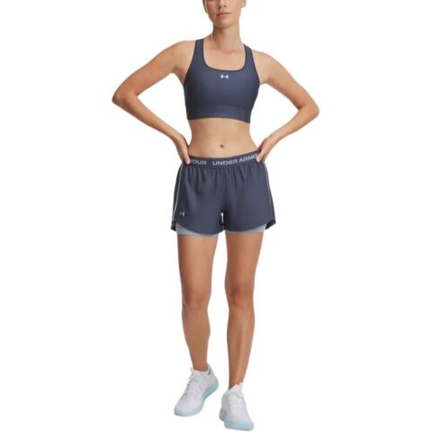 Under Armour TechPlay Up Sports Shorts Women’s Downpour Gray