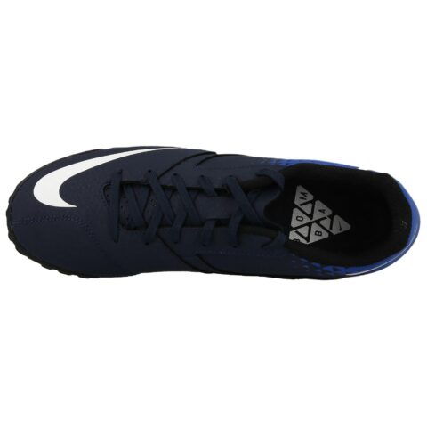 Nike Bombax Tf Slip Resistant Abrasion Resistant Soccer Shoes Men’s Blue