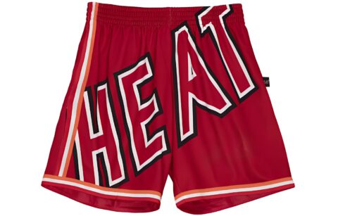 Mitchell & Ness X Nba Miami Heat Blown Out Shorts