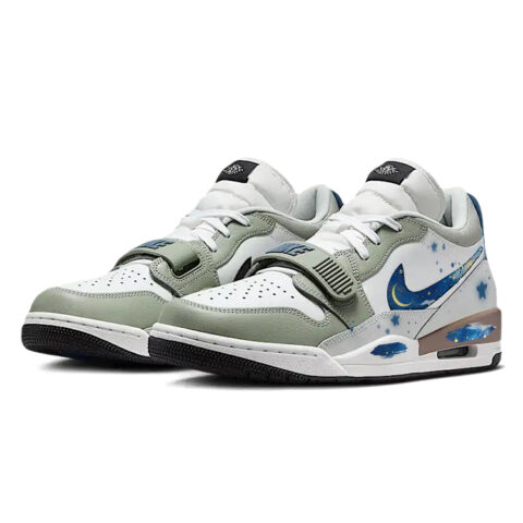 Jordan Legacy 312 Vintage Basketball Shoes Men’s Low Top Green/White