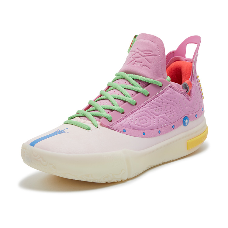 361° Joker 1 GT Cushioning Slip Resistant Abrasion Resistant Mid top Basketball Shoes Men’s Wild Rose