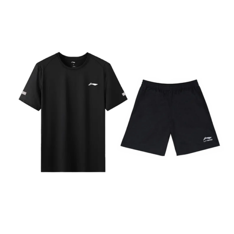 Li Ning Casual Sportswear Unisex Black+Black