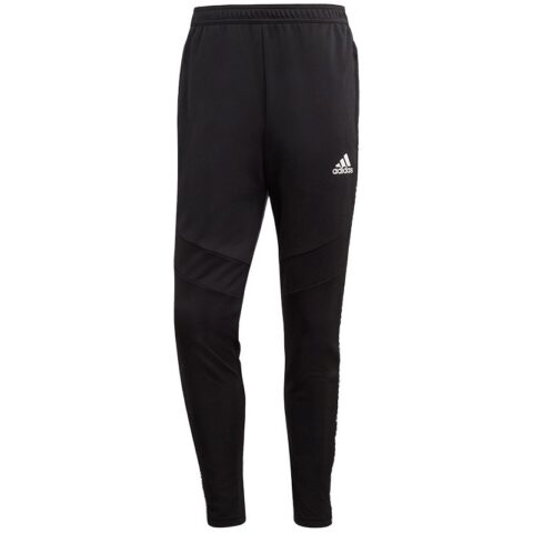 Adidas Soccer Bottoms Men's Black Moderate Slim Fit Pants