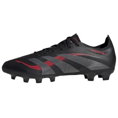 Adidas Predator League Mg Core Black Grey Four Lucid Red