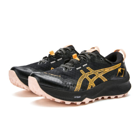 ASICS Gel Trabuco 12 Gtx Black Stadium Orange Women’s