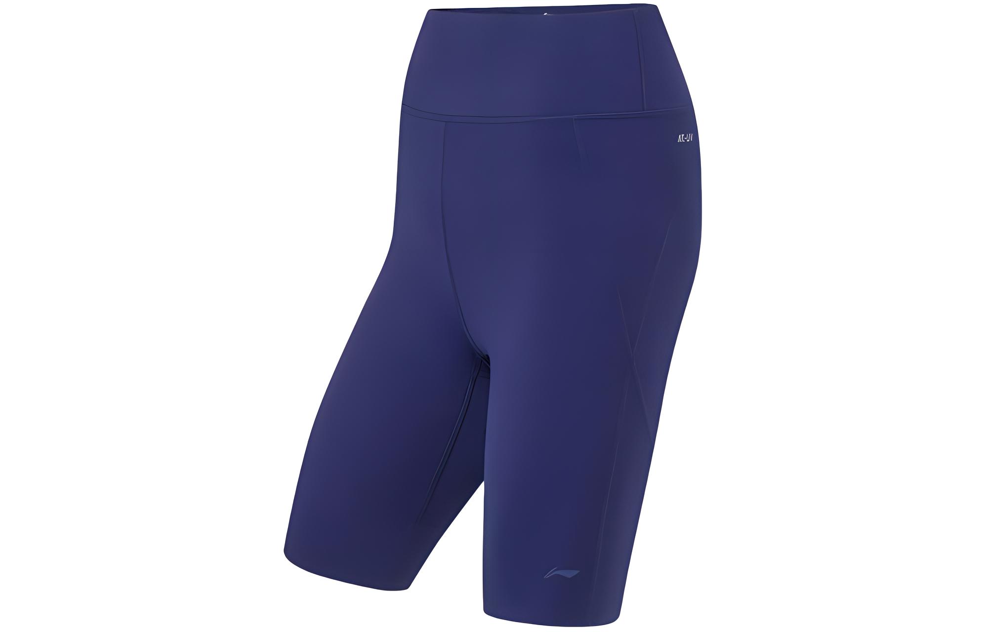Li Ning Fitness Series Sports Shorts Women’s Dark Ship Blue