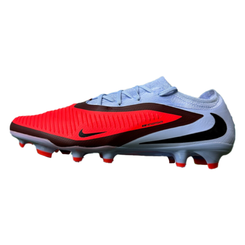 Nike Phantom 6 Slip Resistant, Abrasion Resistant, Breathable Soccer Shoes Unisex Blue Red