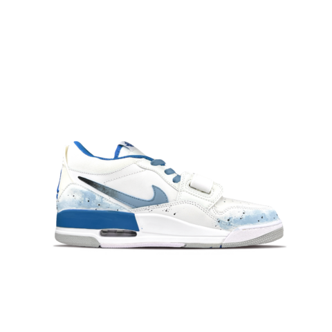 Jordan Legacy 312 Slip Resistant Abrasion Resistant Low top Vintage Basketball Shoes Men’s Sky Blue
