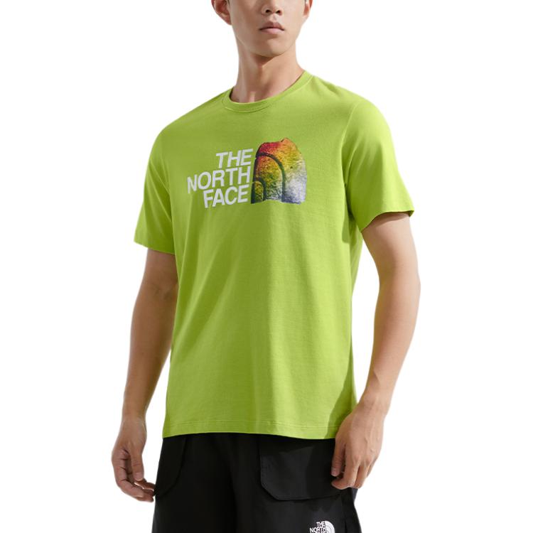 THE NORTH FACE FLASHDRY Quick Dry T Shirts Men’s Pale Moss Green