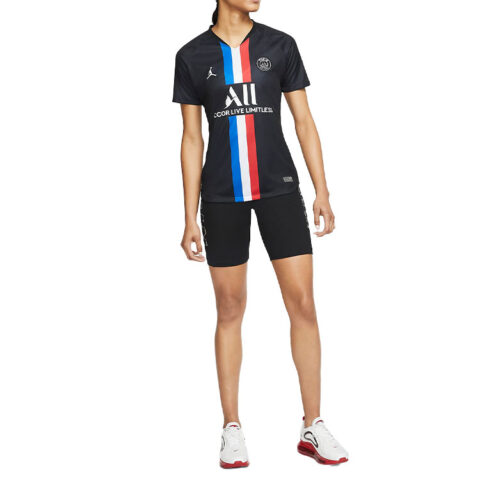 Jordan Soccer Jerseys Women’s Black V Neck Moderate