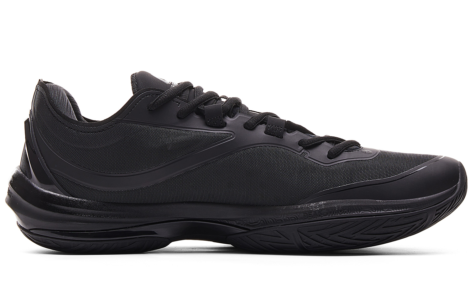 PEAK Lightness 3.0 Cushioning Slip Resistant Low Top Basketball Shoes Men’s All Black