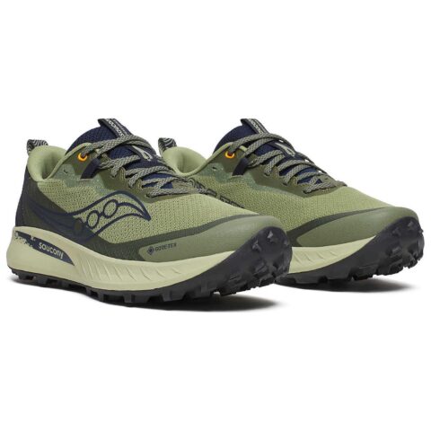 Saucony Mesh Slip Resistant Abrasion Resistant Slip Resistant Abrasion Resistant Low top Trail Running Sprint Racing