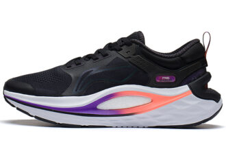 Li Ning Furious Rider 6.0 Slip Resistant And Breathable Support Rebound Low top Running Shoes Men's Black