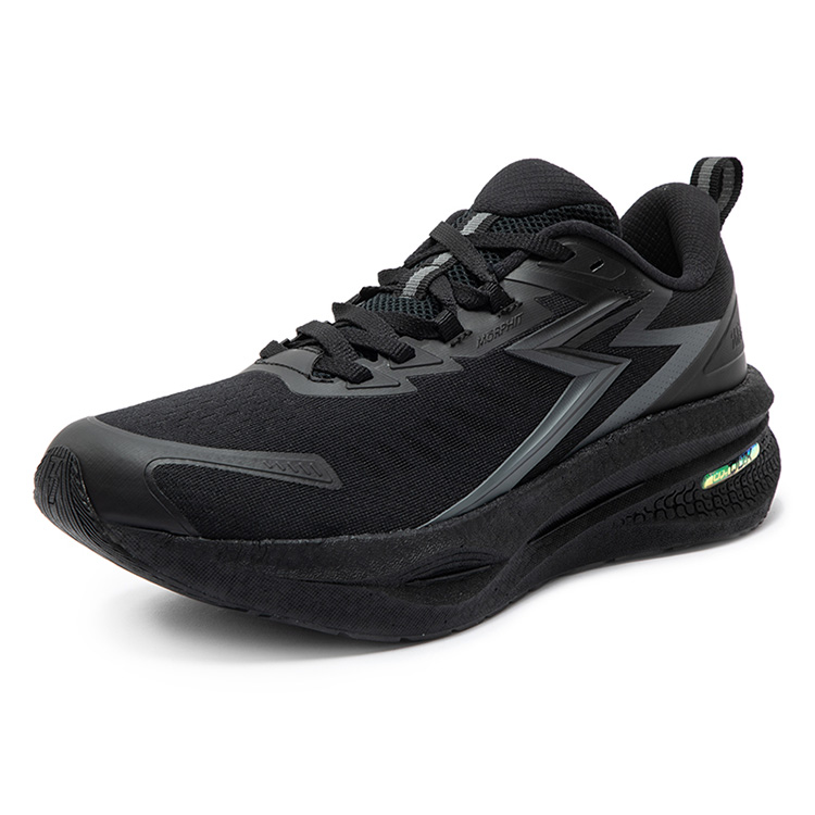 361° Swift Float Cushioning Slip Resistant Abrasion Resistant Low top Casual Running Shoes Men’s Black