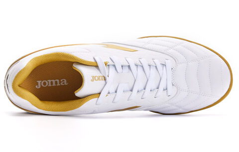 Joma Liga T1 Tf Turf Non slip Lightweight Soccer Shoes Men’s White Gold