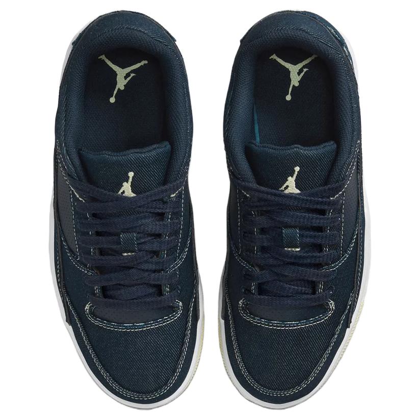 Jordan FLIGHT COURT Low top Vintage Basketball Shoes Women’s Blue White
