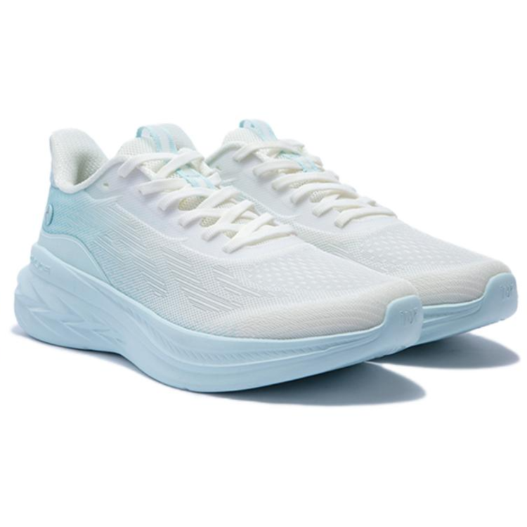 361° Slip Resistant, Abrasion Resistant, Rebound Low top Sprint Running Shoes Men’s White Blue