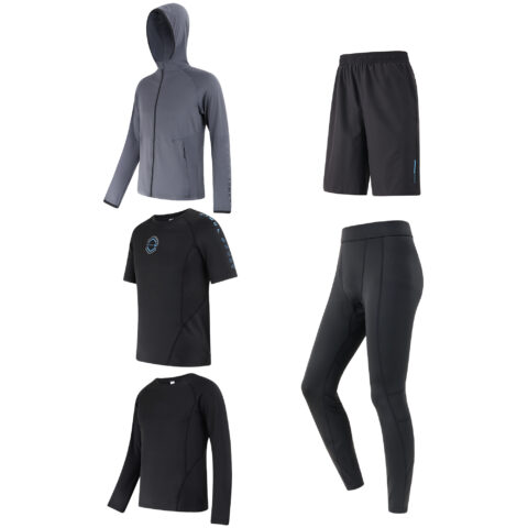CAMEL Sportswear Stretch Breathable Five Piece Set Fitness Set Men’s
