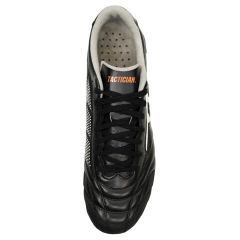 TLSS. MG Multi Ground Artificial Turf Cushioning Coverage Lightweight Soccer Shoes Unisex Black