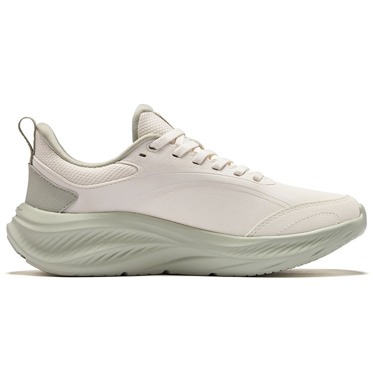 Erke Cushioning Rebound Low top Casual Running Shoes Women’s Microcrystal White Stone Turquoise