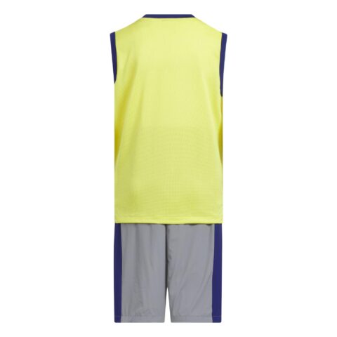 Adidas Casual Sportswear Pure Sulfur Light Gray Children Aged 3 7 Years Old