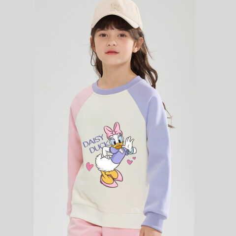 Disney Kids Casual Sportswear Crew Neck Moderate