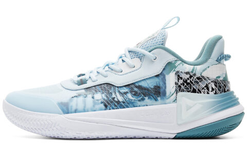 PEAK Chinese Original Collection Basketball Shoes Men’s Low Top Dream Blue