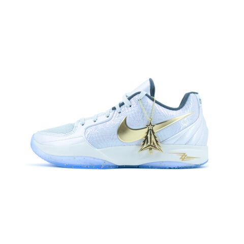 Nike Ja 2 Cushioning Slip Resistant Abrasion Resistant Low top Basketball Shoes Men’s White