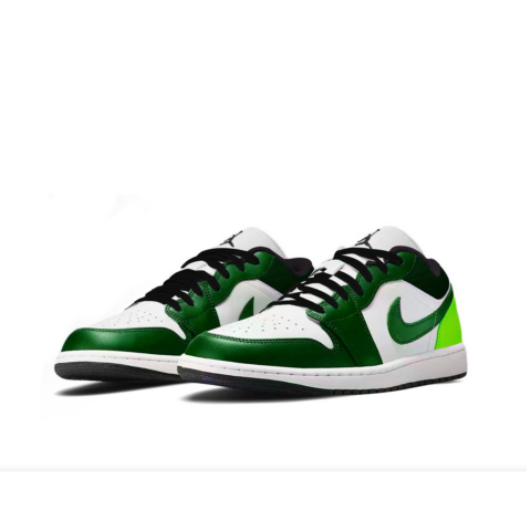 Jordan Air Jordan 1 Vintage Basketball Shoes Unisex Low Top Green