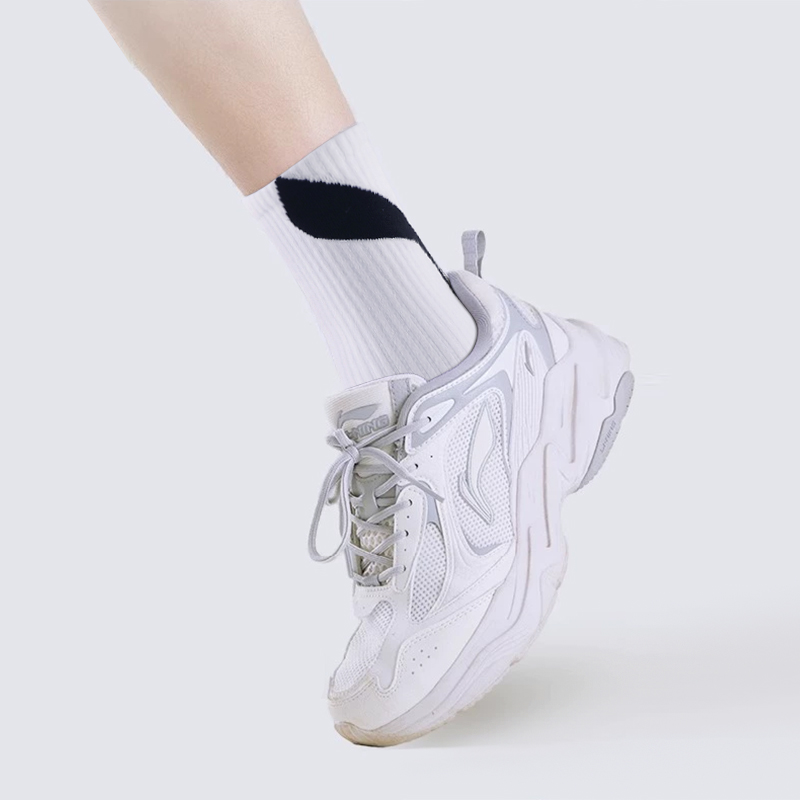 Li Ning Crew Socks Unisex Combo Set