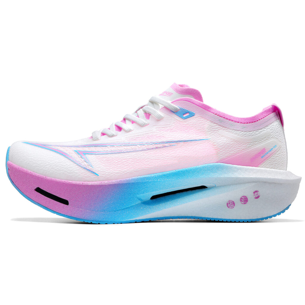 MEIKE Running Shoes Unisex Low Top Pink Blue Phantom