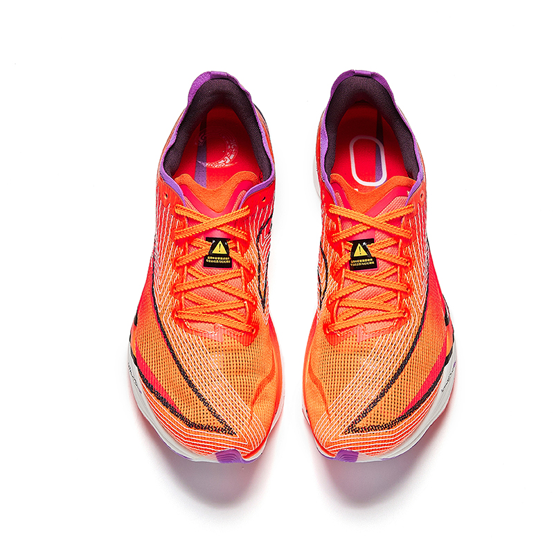 Anta C10 Pro Slip Resistant, Abrasion Resistant, Breathable Low top Running Shoes Women’s Orange Red