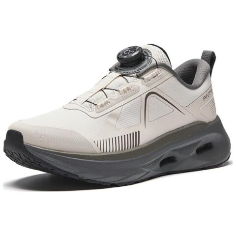 Anta Shen Xing 9Pro Slip Resistant Abrasion Resistant Low top Running Shoes Men’s Beige Gray