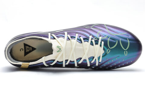 KELME Master 2.0 MG Multi Ground Cushioning Rebound Slip Resistant Mid Top Soccer Shoes Men’s Starry Sky Purple