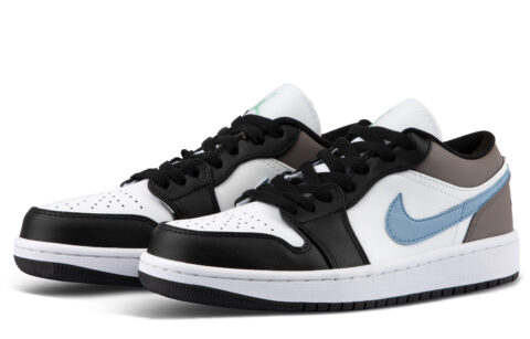 Jordan Air Jordan 1 Cushioning Low top Vintage Basketball Shoes Unisex Brown