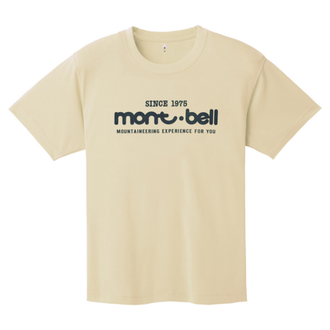MONTBELL Quick Dry T Shirts Unisex