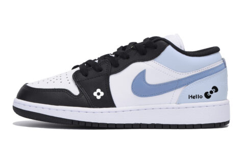 Jordan Air Jordan 1 Low top Vintage Basketball Shoes Men’s White Blue