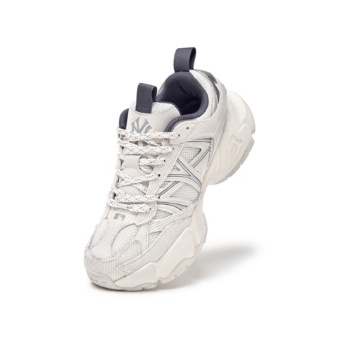 MLB New York Yankees Textile, Synthetic Leather Low top Casual Running Shoes Unisex