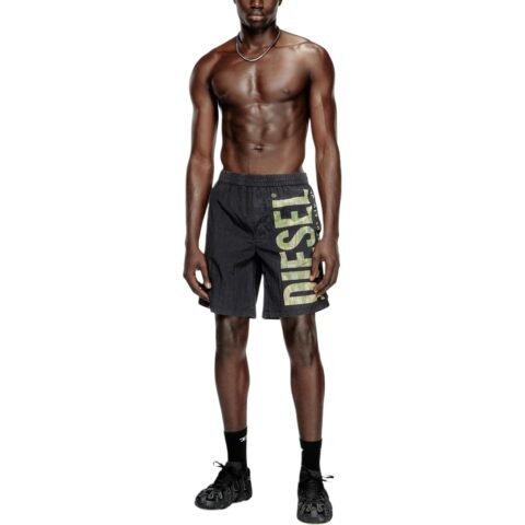 DIESEL Powel Logo print Swim Shorts