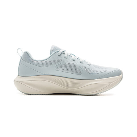 Li Ning Cushioning Slip Resistant Abrasion Resistant Support Lightweight Low top Running Shoes Women’s Blue