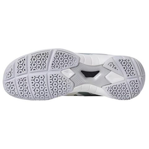 KUMPOO Cushioning Abrasion Resistant Support Low top Badminton Shoes Unisex White Orange Green