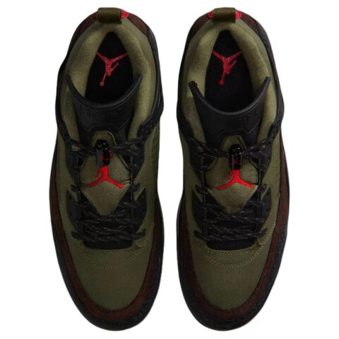Jordan Spizike Low top Vintage Basketball Shoes Unisex Green Black