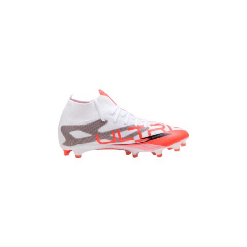 PUMA Ultra 5 Match Abrasion Resistant Abrasion Resistant Soccer Shoes Women’s White Red