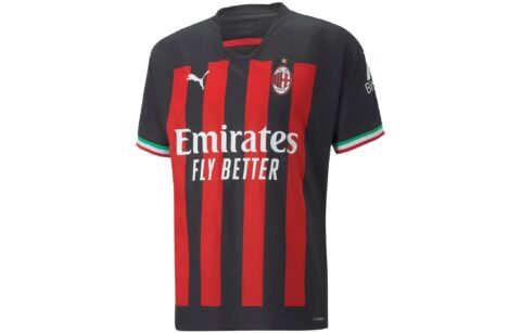 PUMA Soccer Jerseys Men’s Black Moderate Straight Fit