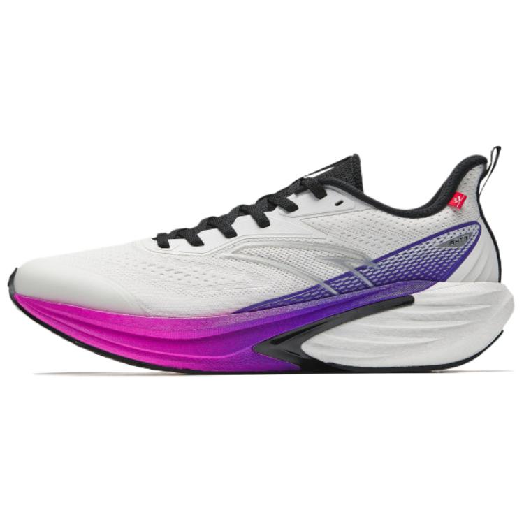 Anta Rocket 7 Slip Resistant Abrasion Resistant Low top Casual Running Shoes Men’s White Purple Black