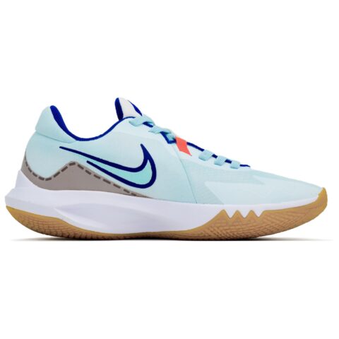 Nike Precision 6 Mesh Low top Basketball Shoes Men’s Light Blue