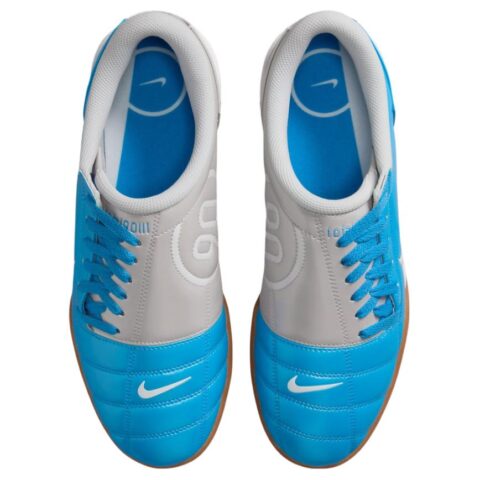 Nike Total 90 IIl Synthetic Leather Slip Resistant Abrasion Resistant Soccer Shoes Unisex University Blue