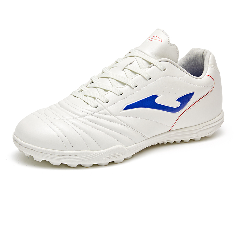 Joma Aguila TF Turf Kangaroo Leather Soccer Shoes Unisex White Blue