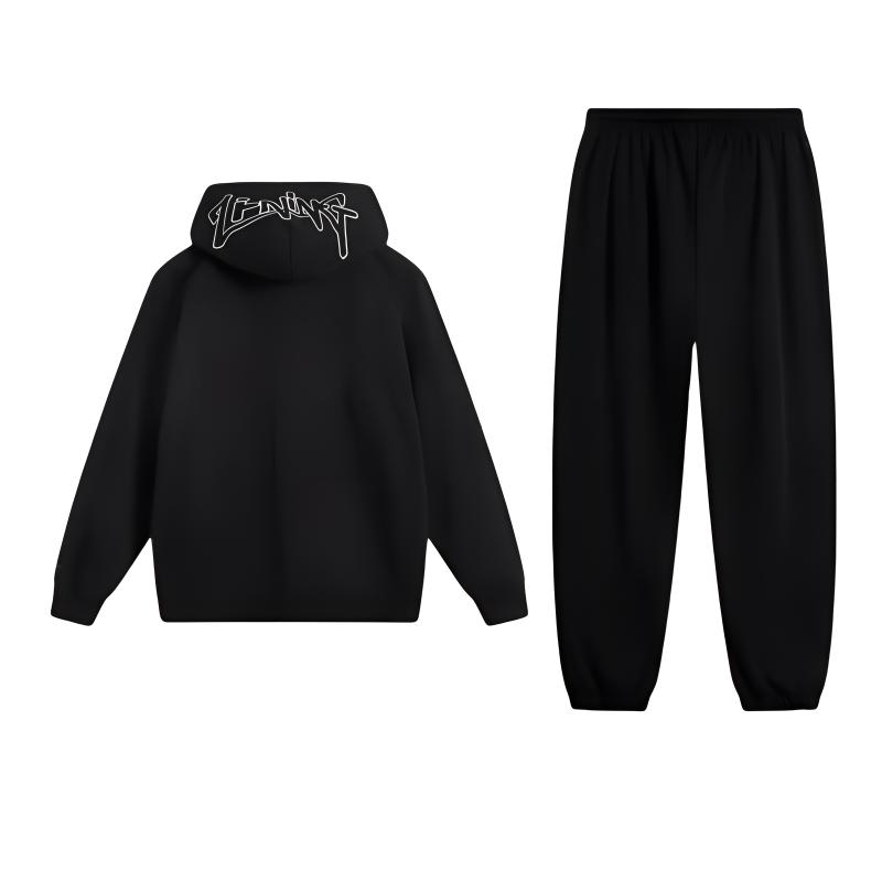 Li Ning Sports Fashion Collection Casual Sportswear Men’s Black